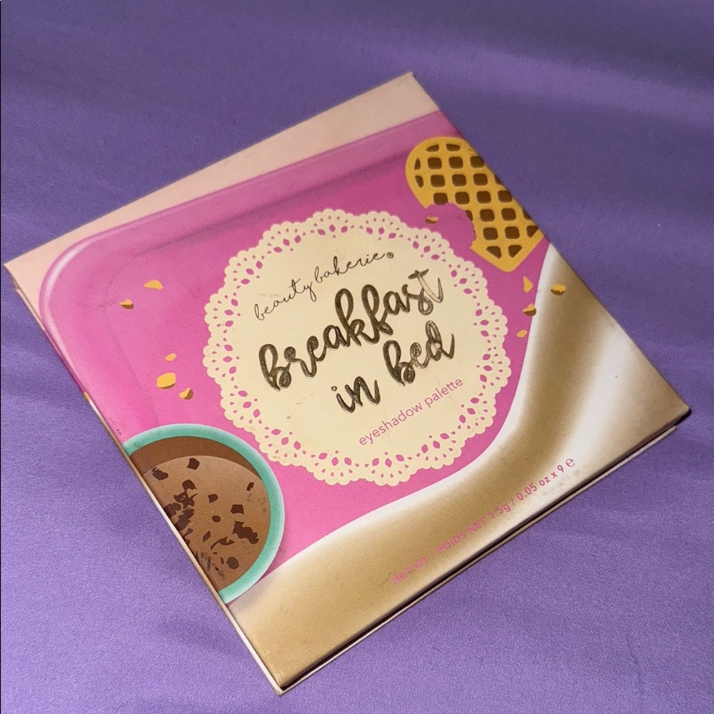 Beauty Bakerie Breakfast in Bed Eyeshadow Palette - Pink and Gold